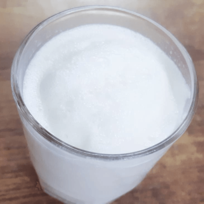 vanilla milkshake