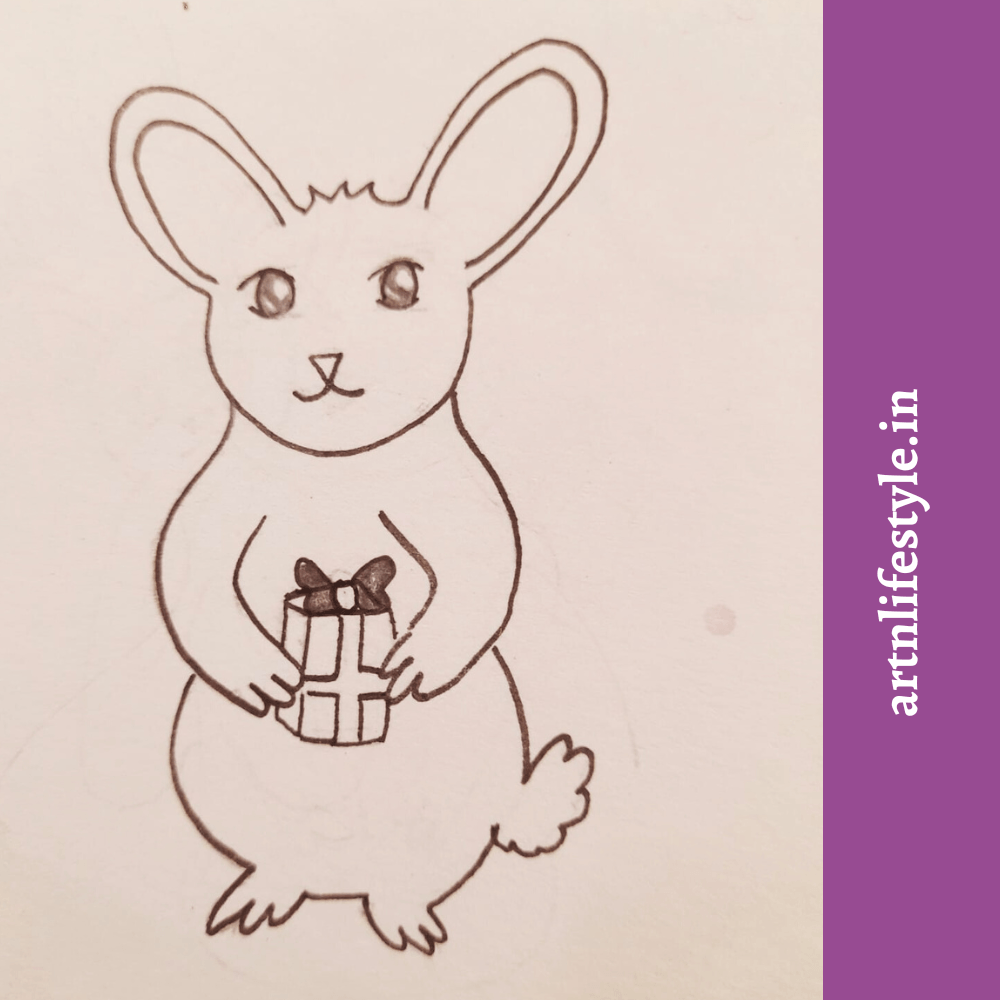 easy bunny drawing