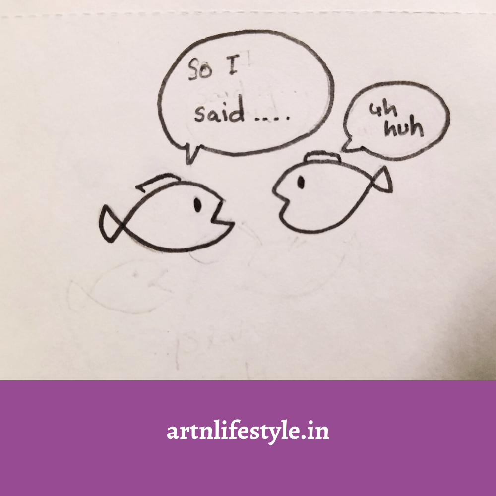 easy fish drawings