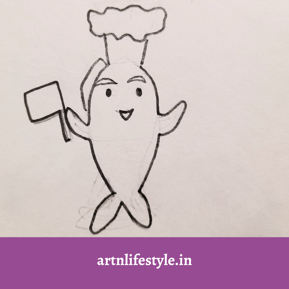 easy fish drawings