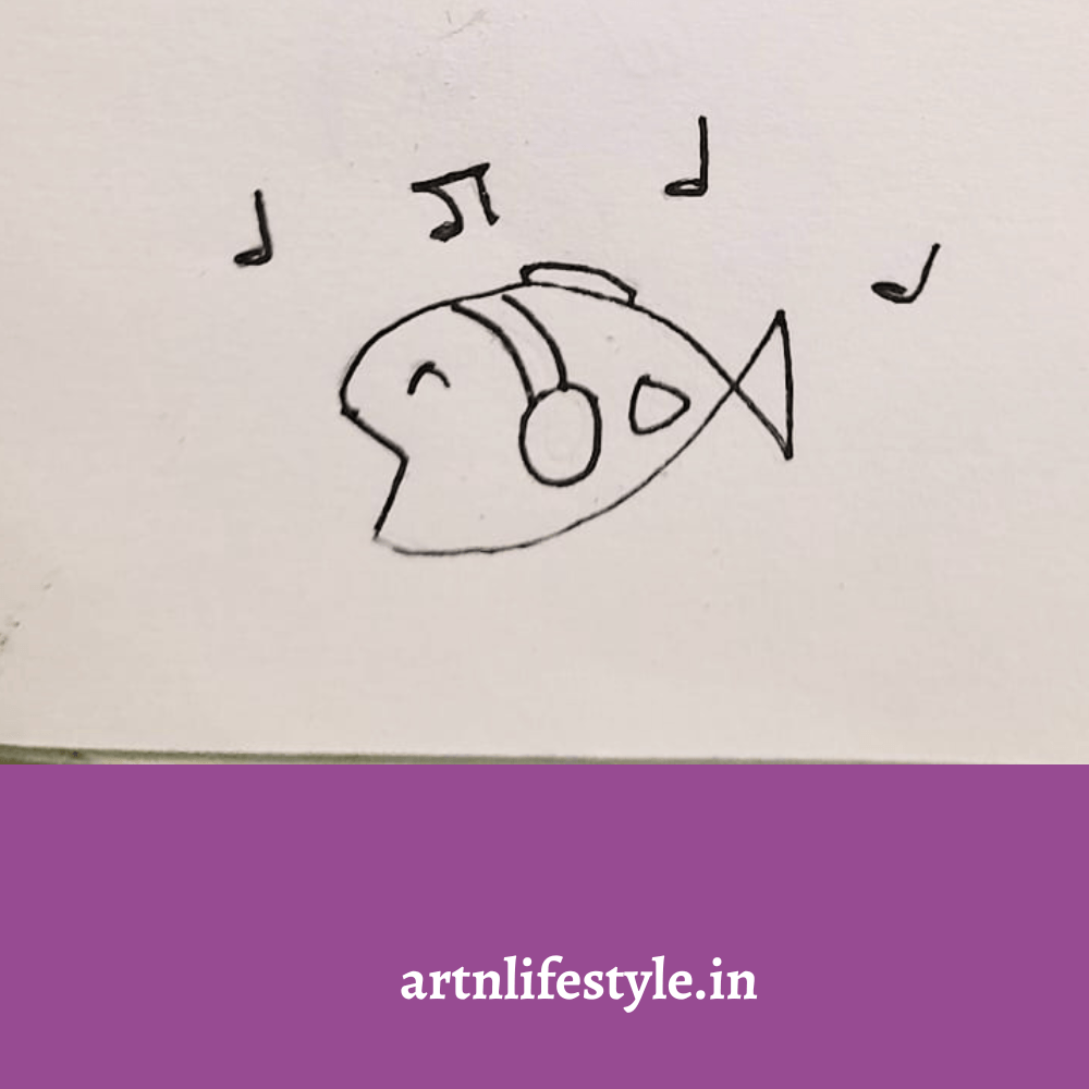 easy fish drawings