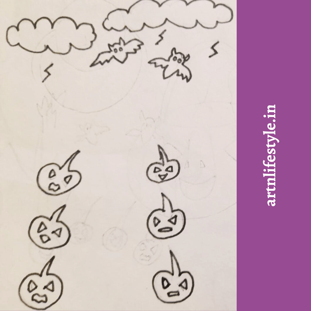 halloween drawing ideas
