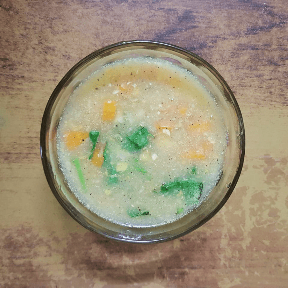 sweet corn veg soup recipe