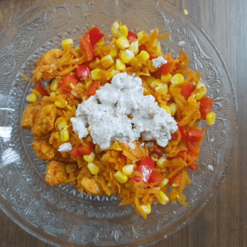 vegetable chicken salad recipe