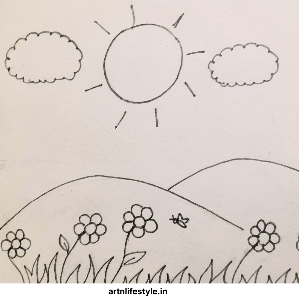 cute spring drawing ideas