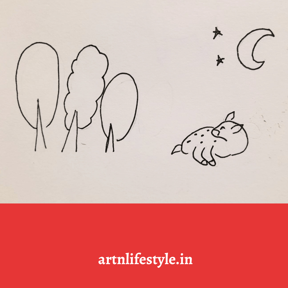 deer drawings