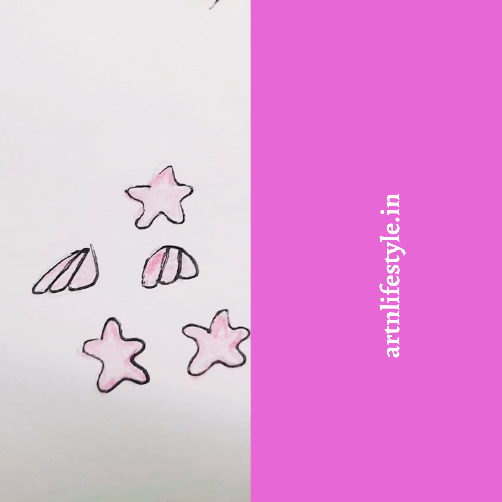 pink doodles to draw