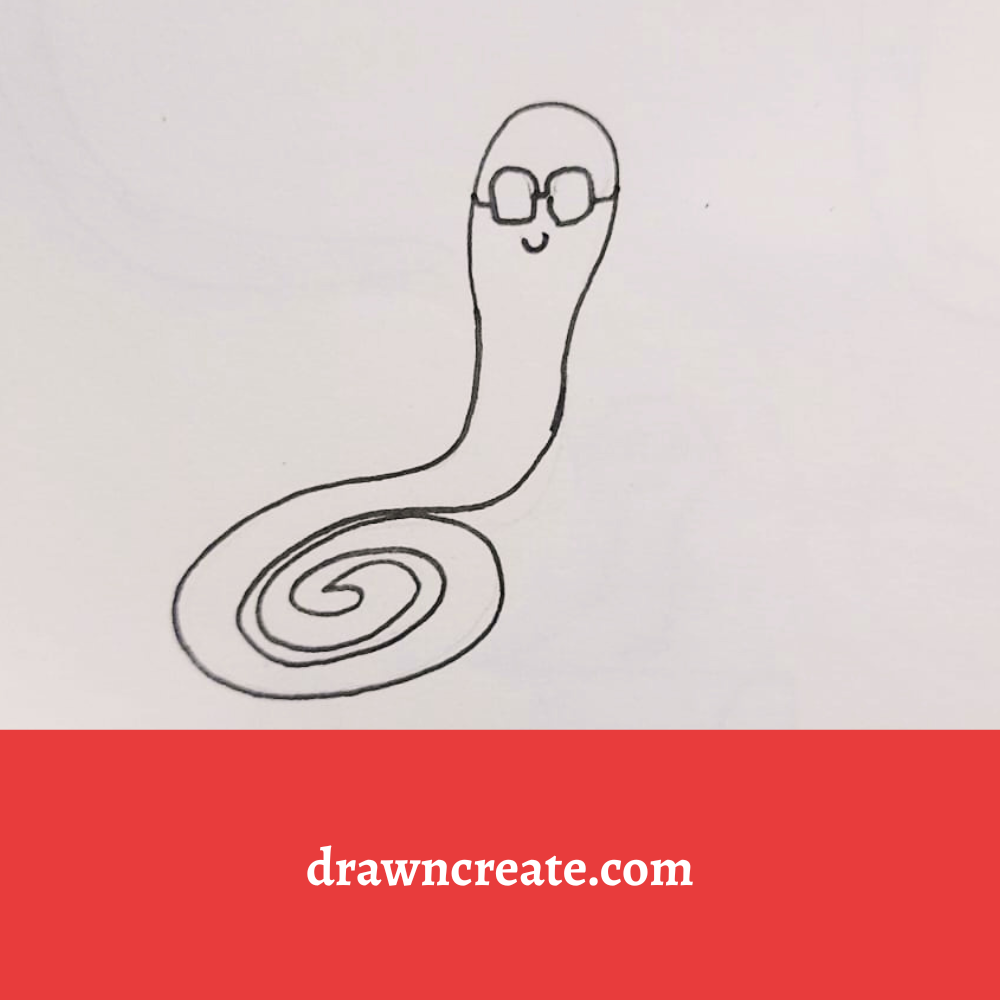 cute snake drawing ideas