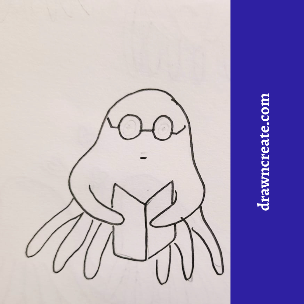 cute octopus drawing ideas