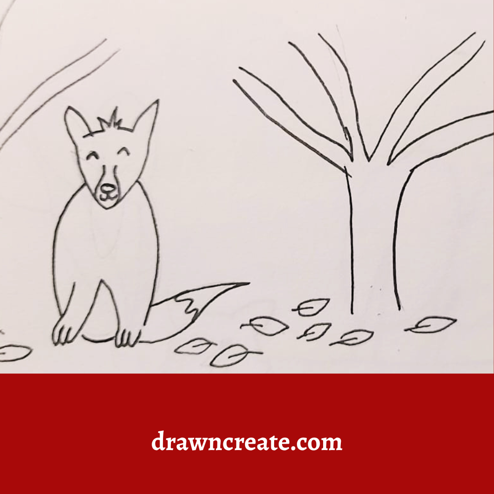 cute fox drawing ideas