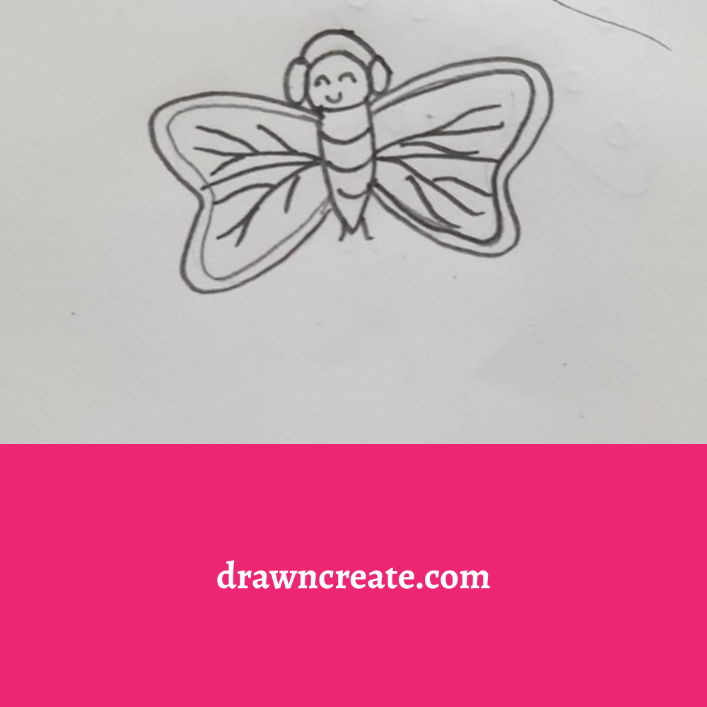 butterfly drawing ideas for kids
