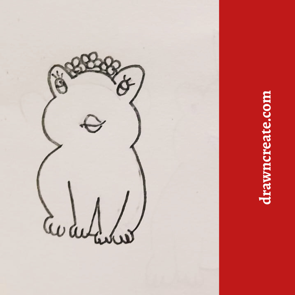 cute frog drawing ideas