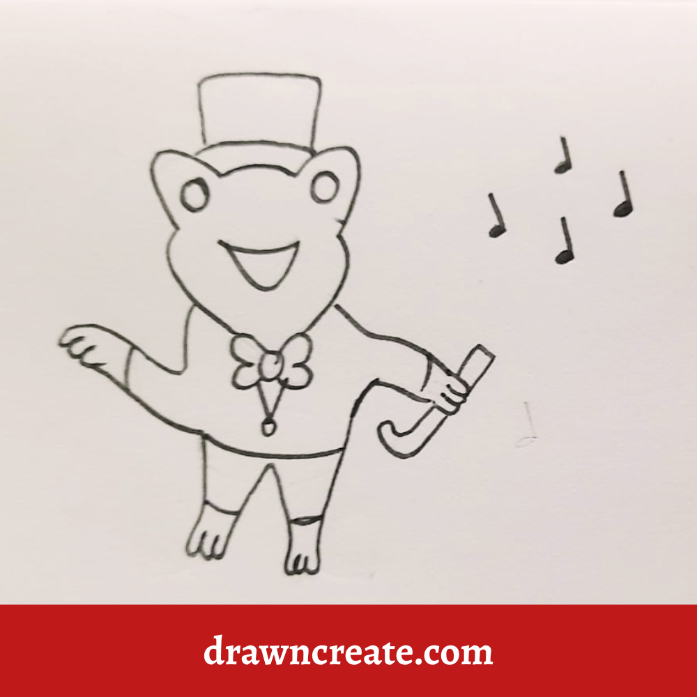 cute frog drawing ideas