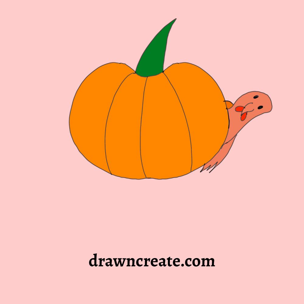 cute turkey drawing ideas