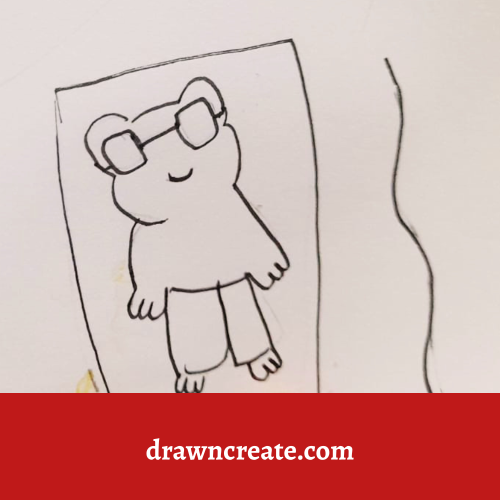 cute frog drawing ideas