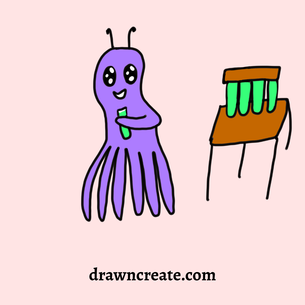 cute alien drawing ideas