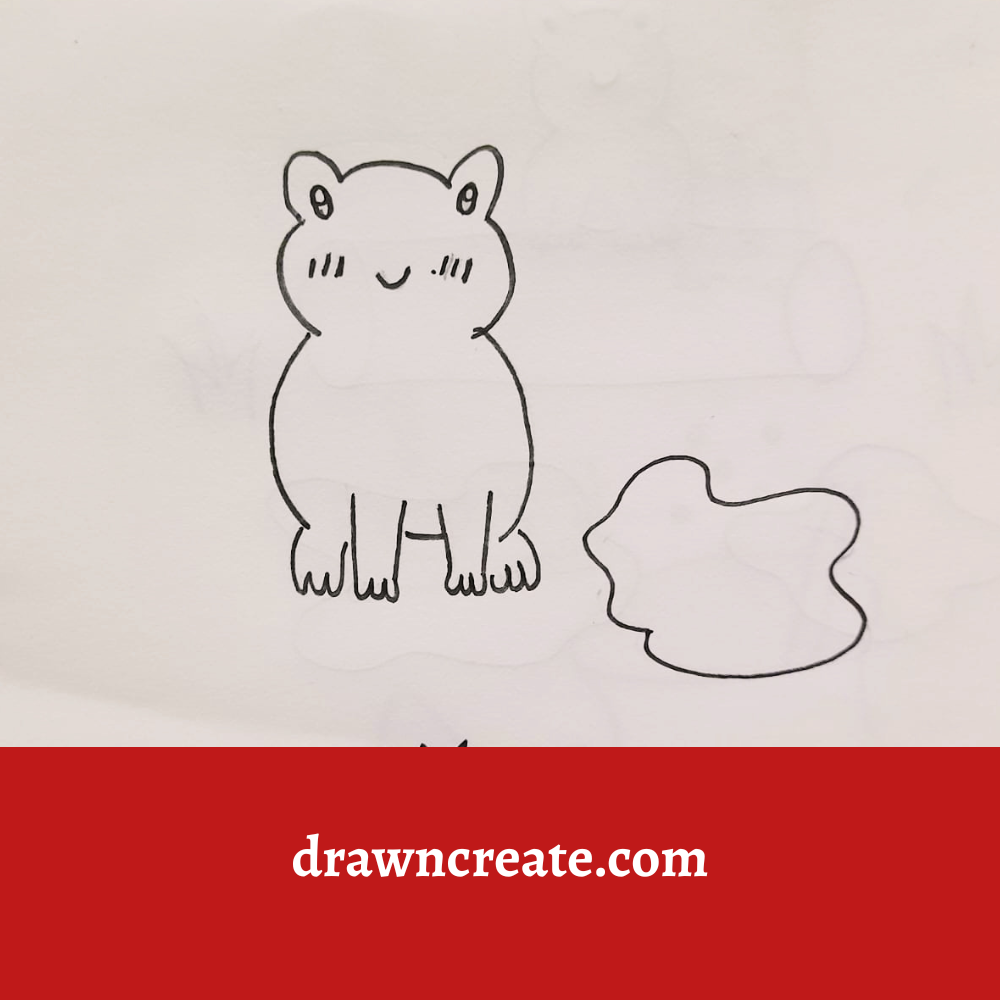cute frog drawing ideas